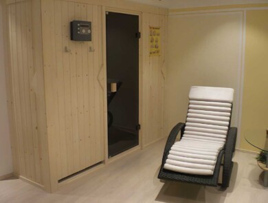 Sauna und Ruhebereich